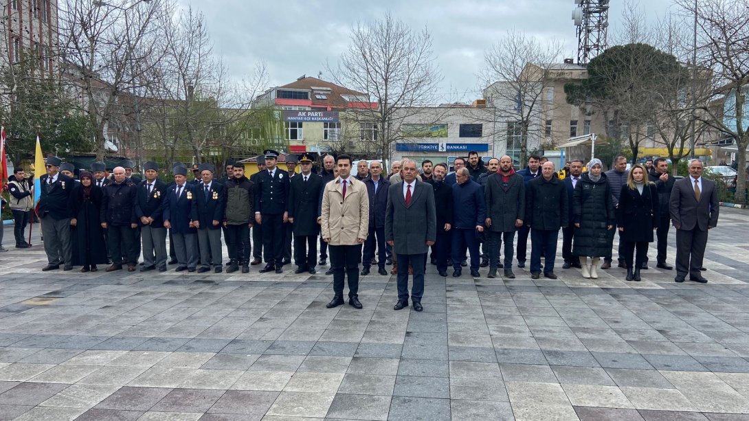 18 Mart Şehitleri Anma Günü ve Çanakkale Deniz Zaferinin 108. Yıl Dönümü Etkinlikleri